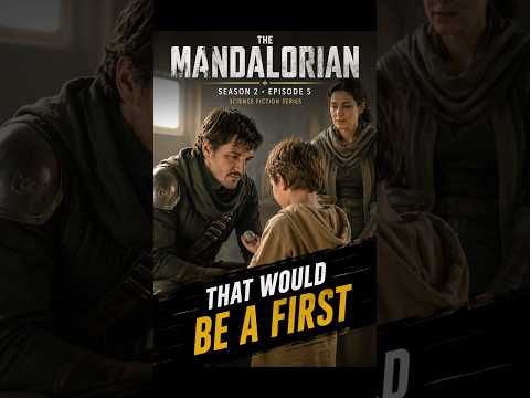 That Would Be a First | The Mandalorian S2E5 “Chapter 13: The Jedi” #shorts #movie