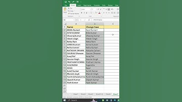 Use Proper Upper Lower | Change Case in Excel | Sentence Case