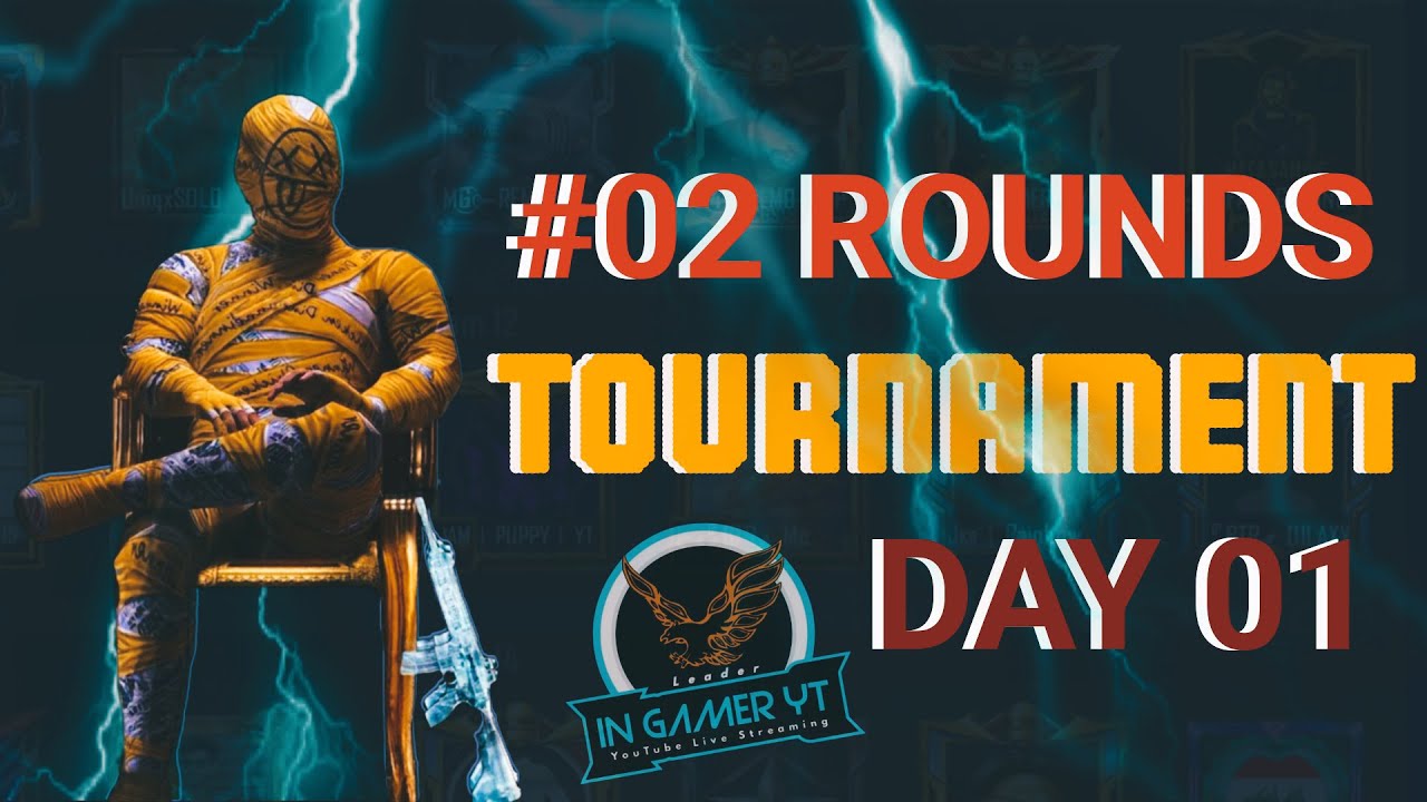 PUBG TOURNAMENTS DAY 01 GAMEPLAY 02 ROUNDS || DUO MATCH || IN GAMER YT 