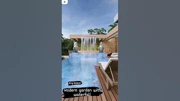 Modern Design Of Waterfall 