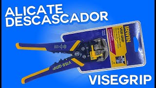 Alicate De Eletricista Descascador 8" Fios Auto Ajustável Irwin Modelo 2078300