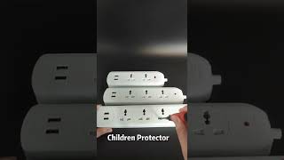 2 3 4 Gang Universal Socket With USB Indicator