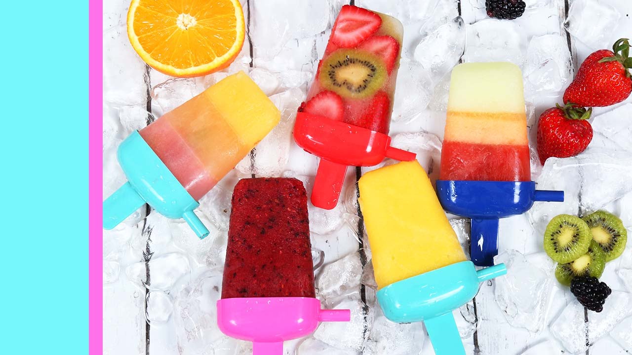 Easy Fruit Popsicles 5 Ways | The Domestic Geek