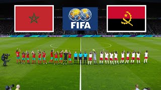 Morocco vs Angola ● International Friendly Match | 22 March 2024 Gameplay