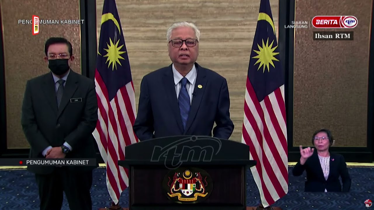 Menteri kabinet malaysia 2021