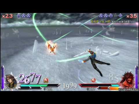 DDFF sleight (Squall, Cloud) vs Tralf (Jecht)