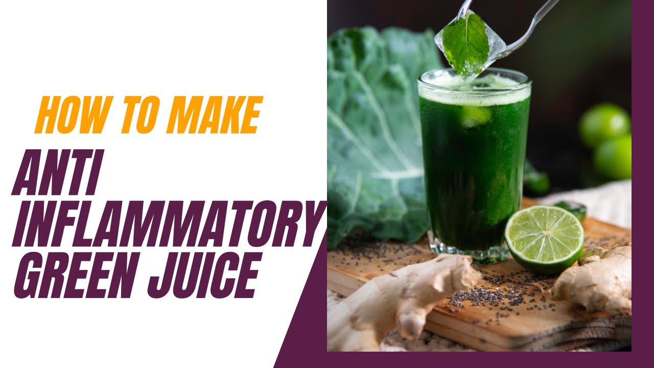 Antiinflammatory green smoothie YouTube