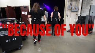 &quot;BECAUSE OF YOU&quot; Official Live Music Video
