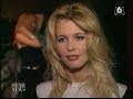 Claudia Schiffer  interview exclusive on French TV in 1996