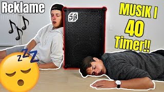 MUSIK I 40 TIMER UDEN STOP?! (40 Timer Challenge)