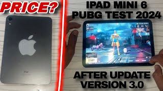 iPad Mini 6 PUBG Test 2024 | Buy Or Not For PUBG in 2024 | Graphics | Heat & Lag I Fps | ipad mini6