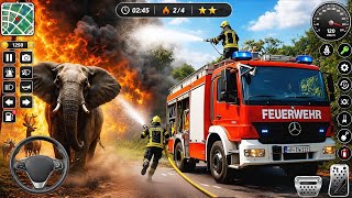 FireFighter Rescue Simulator 3D - US Emergency 911 Fire Truck Driving - Android Gameplay screenshot 1