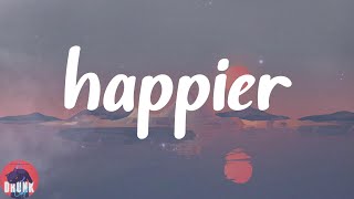 Olivia Rodrigo - happier (Lyrics)