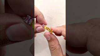 Gemstone Ring Making gemstone ring goldsmith jewelrymaking shorts shortsvideo viral trend