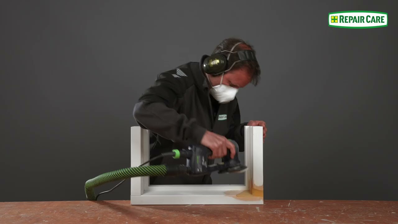 Sanding Repair Care Epoxy Wood Filler Before Applying Paint DRY FLEX®/BIO FLEX™ YouTube