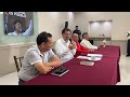 Gerardo Fernández Noroña Conferencia de prensa en Reynosa Tamaulipas 3 A...