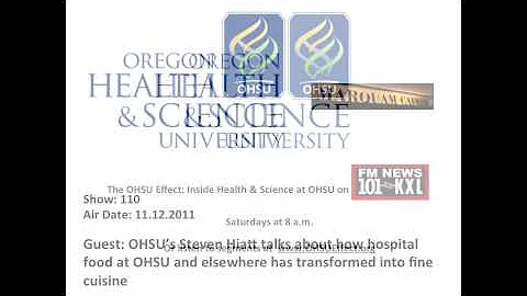 OHSU's Steven Hiatt talks about the hospital food ...