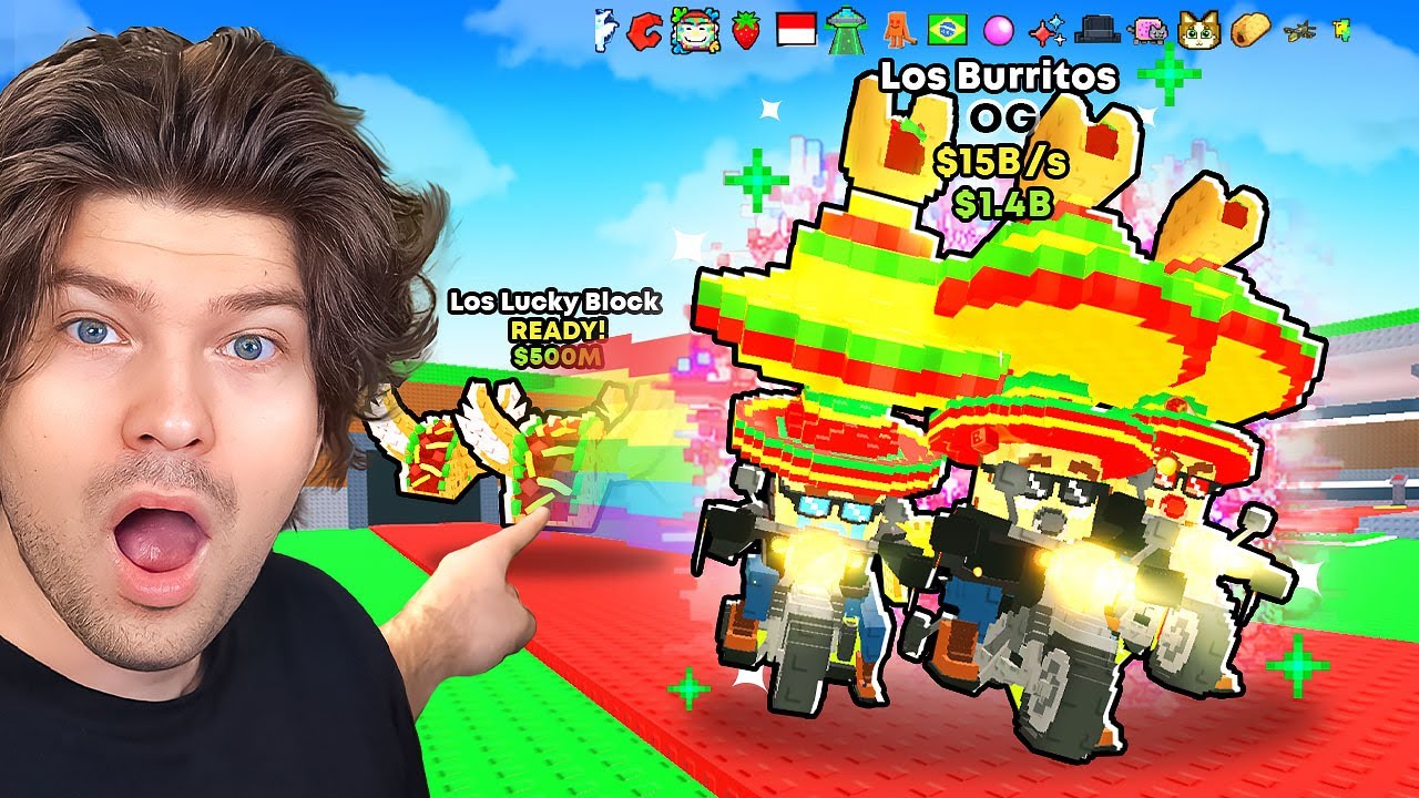 😱Я ПОЛУЧИЛ 0.1% ЛОС БУРРИТОС со всеми МУТАЦИЯМИ из Нового ЛОС ТАКО ЛАКИ БЛОКА в Steal a Brainrot!