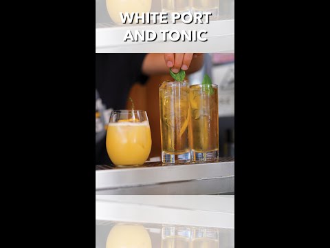 White Port and Tonic in 3 Easy Steps - Portugal's Summer Drink!