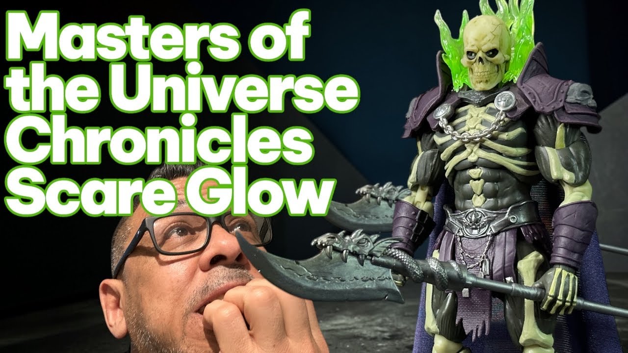 MOTU Chronicles Scare Glow Review | Mattel's New Line Is