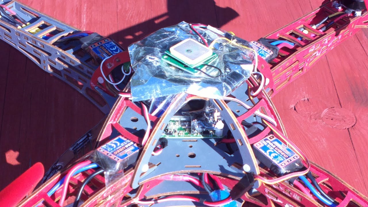 KK2.0 does UAV - Featuring MultiWii 2.3 with GPS and ACTION mode