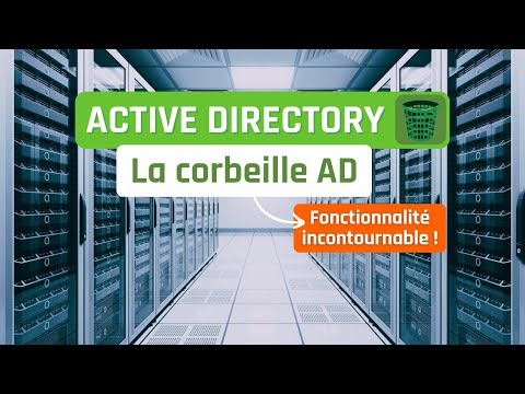 Vidéo: Comment restaurer une corbeille Active Directory ?