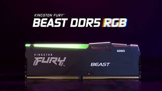 Kingston FURY Beast DDR5 RGB RAM'ler Bilendenal.com Stoklarında