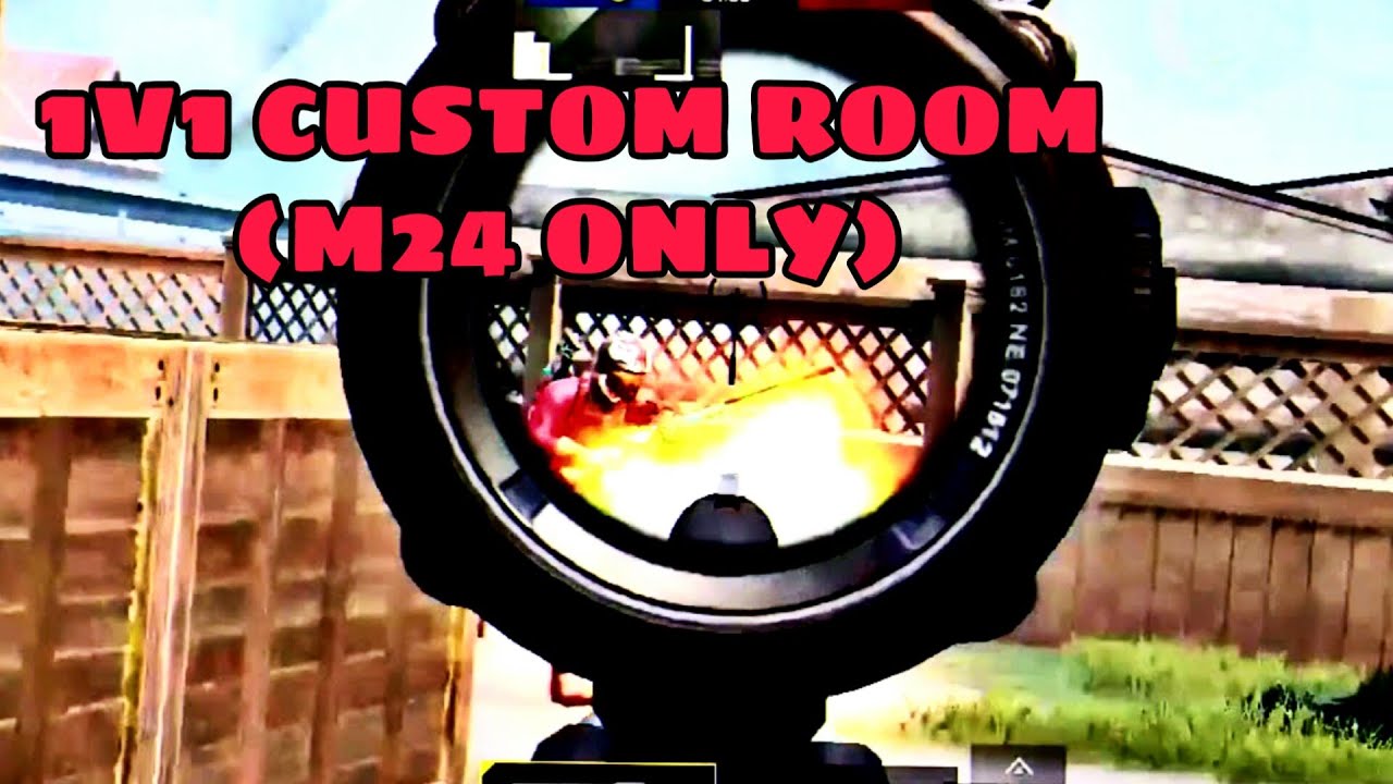 1 Vs 1 TDM Custom Room (M24 ONLY) Challenge | Gamer Bhaijaan - YouTube