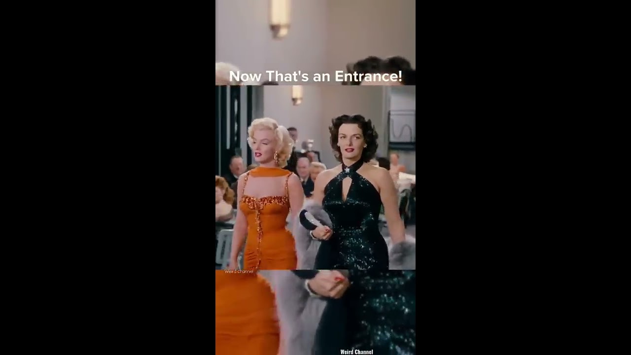 The Most Iconic Entrance In History Marilynmonroe