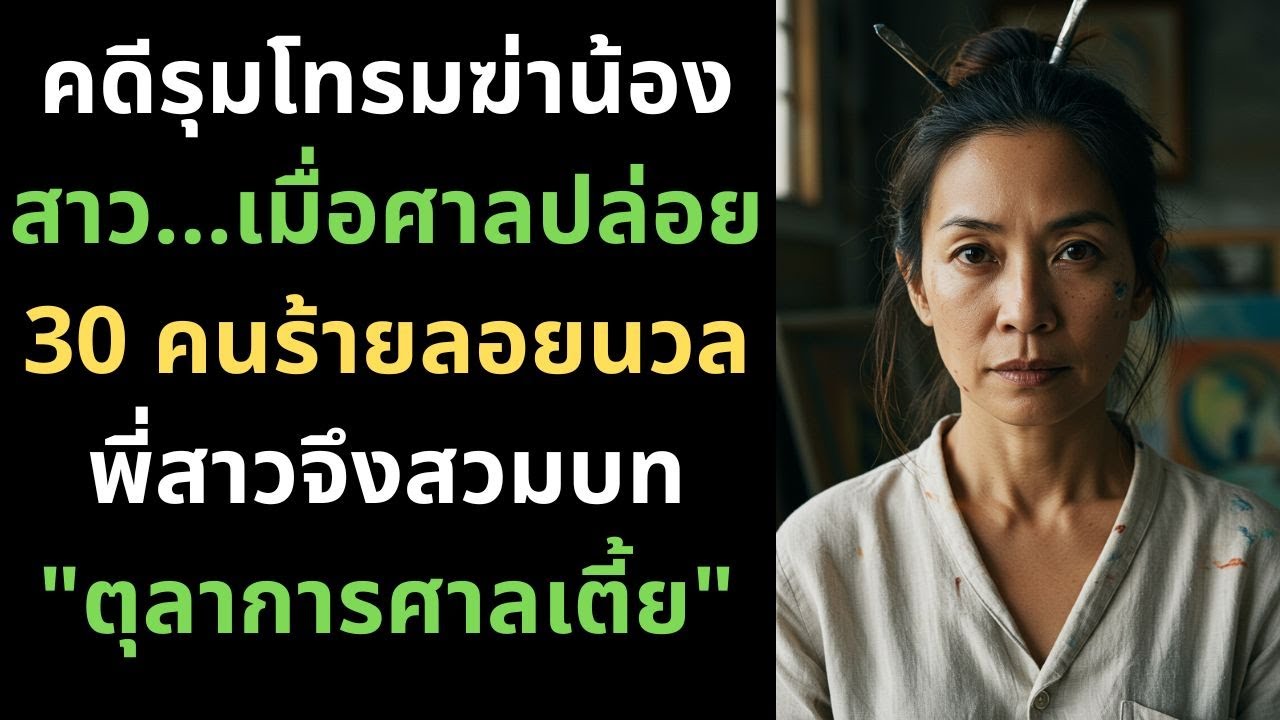 คดีรุมโทรมฆ่าน้องสาว...เมื่อศาลปล่อย 30 คนร้ายลอยนวล พี่สาวจึงสวมบท 