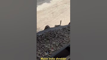 RDF Waste Shredder, AFR Waste Shredder, MSW Waste Shredder #shortsfeed #shredding #shorts