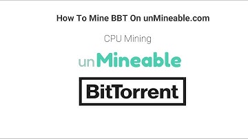 How To Mine BitTorrent Step By Step Using UnMineable.com [HINDI]