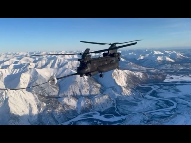 MH-47 Chinook Refueling • Special Operations Aviation Regiment class=