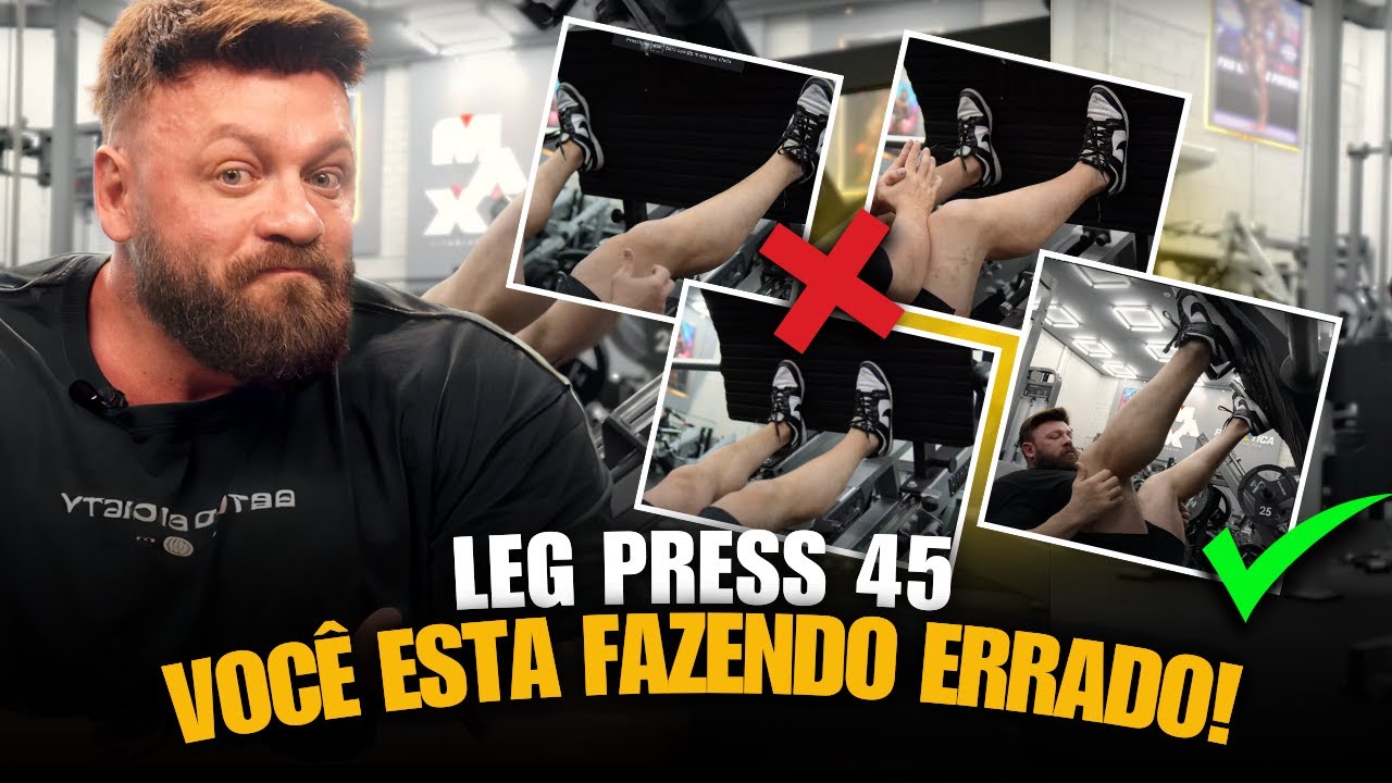 LEG PRESS 45! UM SIMPLES DETALHE MUDA SEU TREINO DE PERNAS