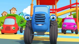 СИНИЙ ТРАКТОР - Телефон 🚜 Развивающие мультфильмы для детей