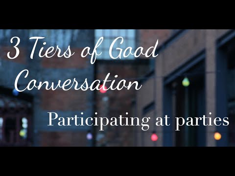 Video: 3 måder at deltage i samtaler på