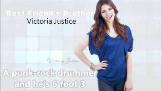 Best Friend's Brother (Lyrics) - Victoria Justice (ft.Ariana Grande Hd new song 2011) Victorious Resimi