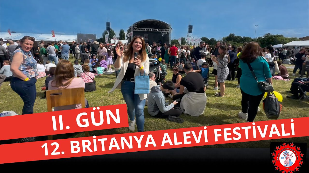 12. Britanya Alevi Festivali 2. Gün: Binlerce Kişi Festival Alanında #alevifestivali