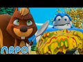 Arpo's Heavenly Rainbow Dessert 🍦 ARPO Kids Cartoons | Videos for Kids | Animation Compilation