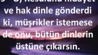 Saf Sûresi Meal - KABE İMAMI MAHİR