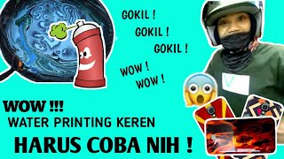 EKSPERIMEN WATER PRINTING TERKEREN|TUTORIAL SILIKON HP UNIK MENGGUNAKAN PILOX|KREATIF BY ANTENA TV screenshot 2