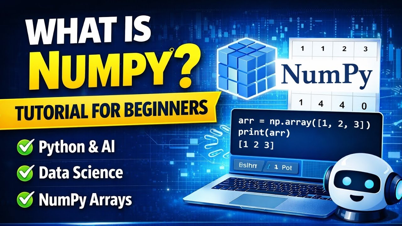 What is NumPy ? || NumPy Tutorial for Beginners || Python Data Science & AI