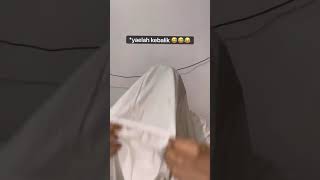 Prank Hantu, Hantunya malah di ajak sholat