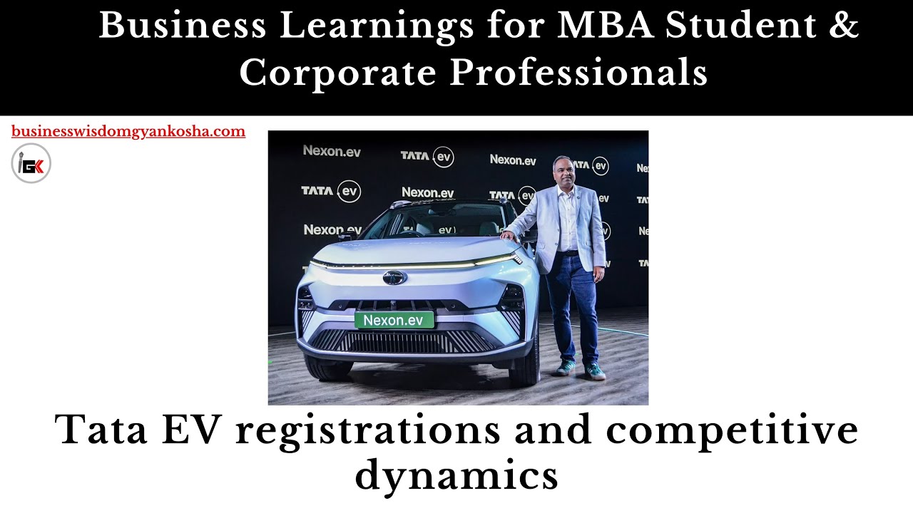 Tata EV registrations and competitive dynamics