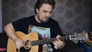 Video thumbnail of "Tom and Jerry Music Theme on Acoustic Guitar"