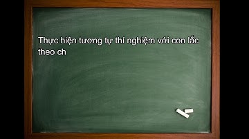 XÁC ĐỊNH GIA TỐC TRỌNG TRƯỜNG BẰNG CON LẮC THUẬN NGHỊCH | THÍ NGHIỆM VẬT LÍ