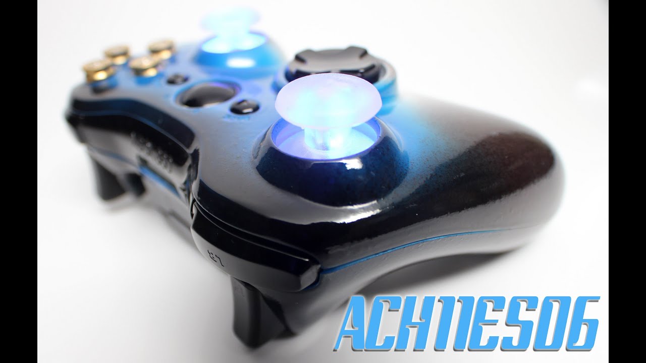 ACH11ES06 with Heat Sensitive Paint, Custom Xbox 360 Controller by ProModz.com