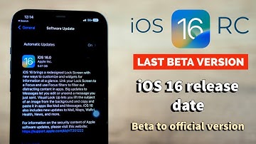 iOS 16 RC The Last iOS 16 Beta Version | Beta to official Version Full Details in Telugu By PJ