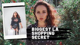 Biggest LA Shopping Secret REVEALED 🤫🤫 || SAMPLE SALES