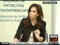 Cristina Kirchner y su rollo con El Clarín y La Nación